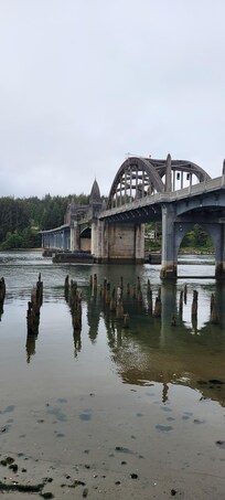 Low tide.