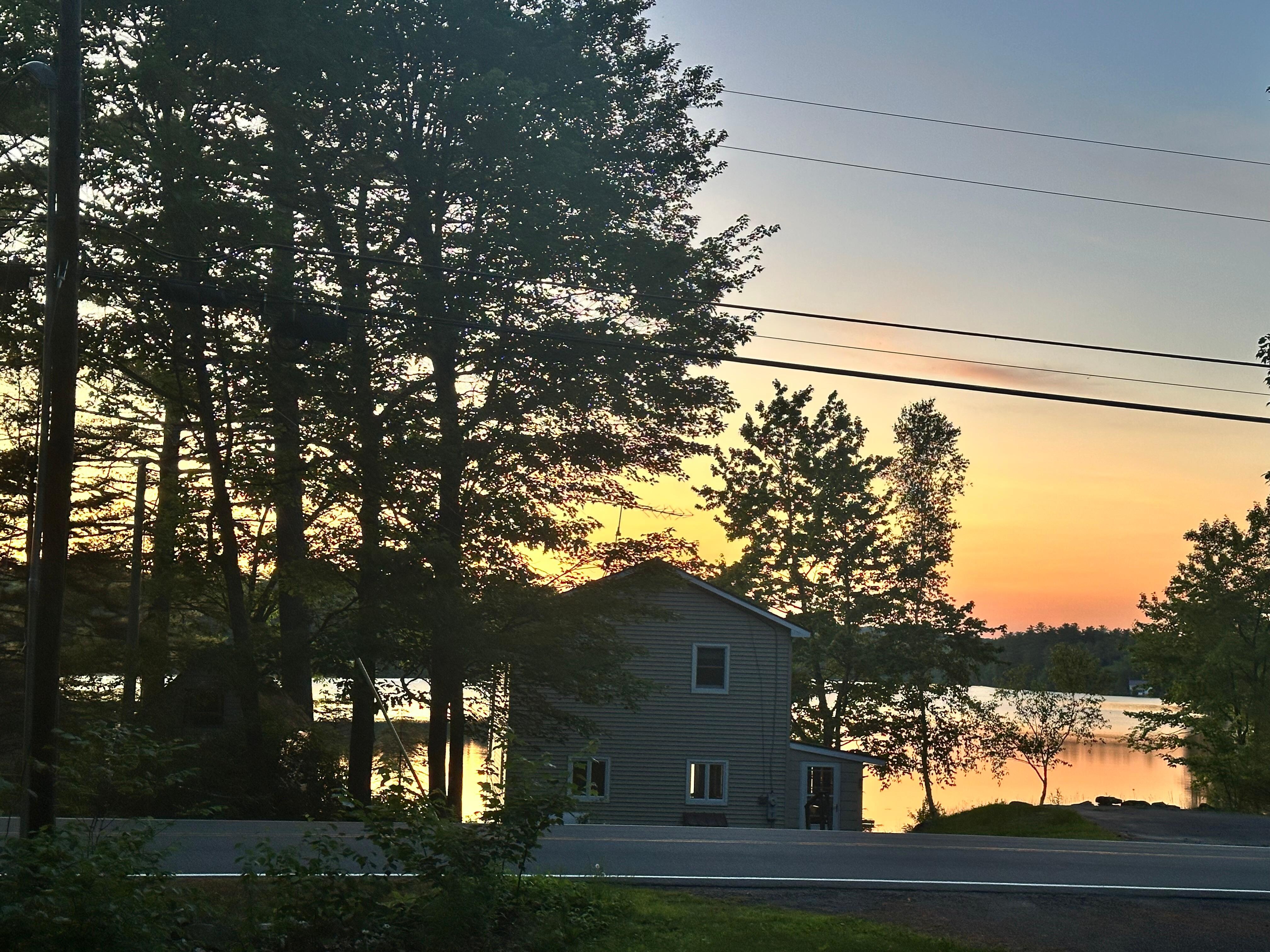 View from front porch