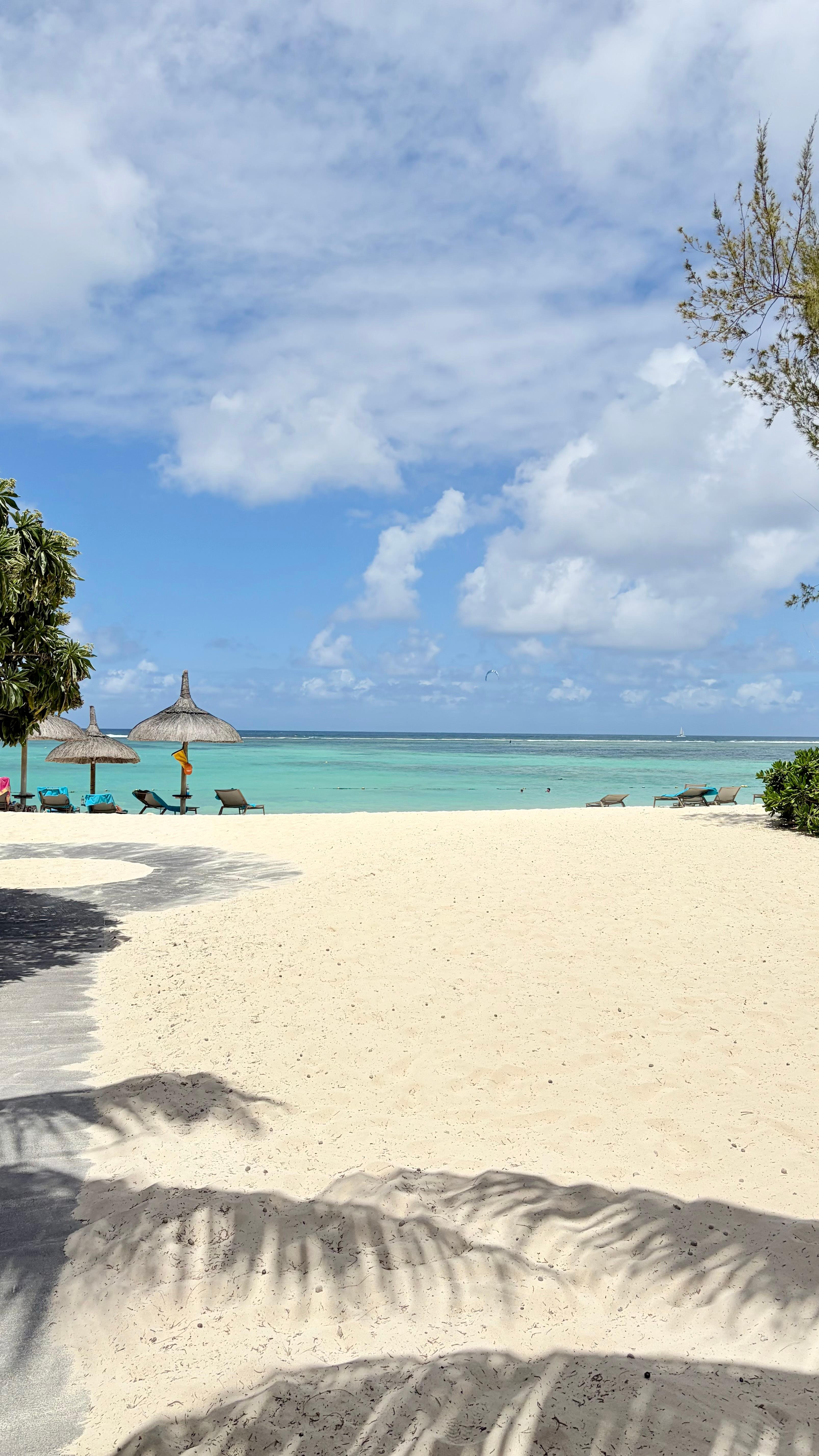 Plage depuis l’hôtel 