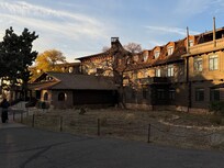 Sunset view of the Lodge
