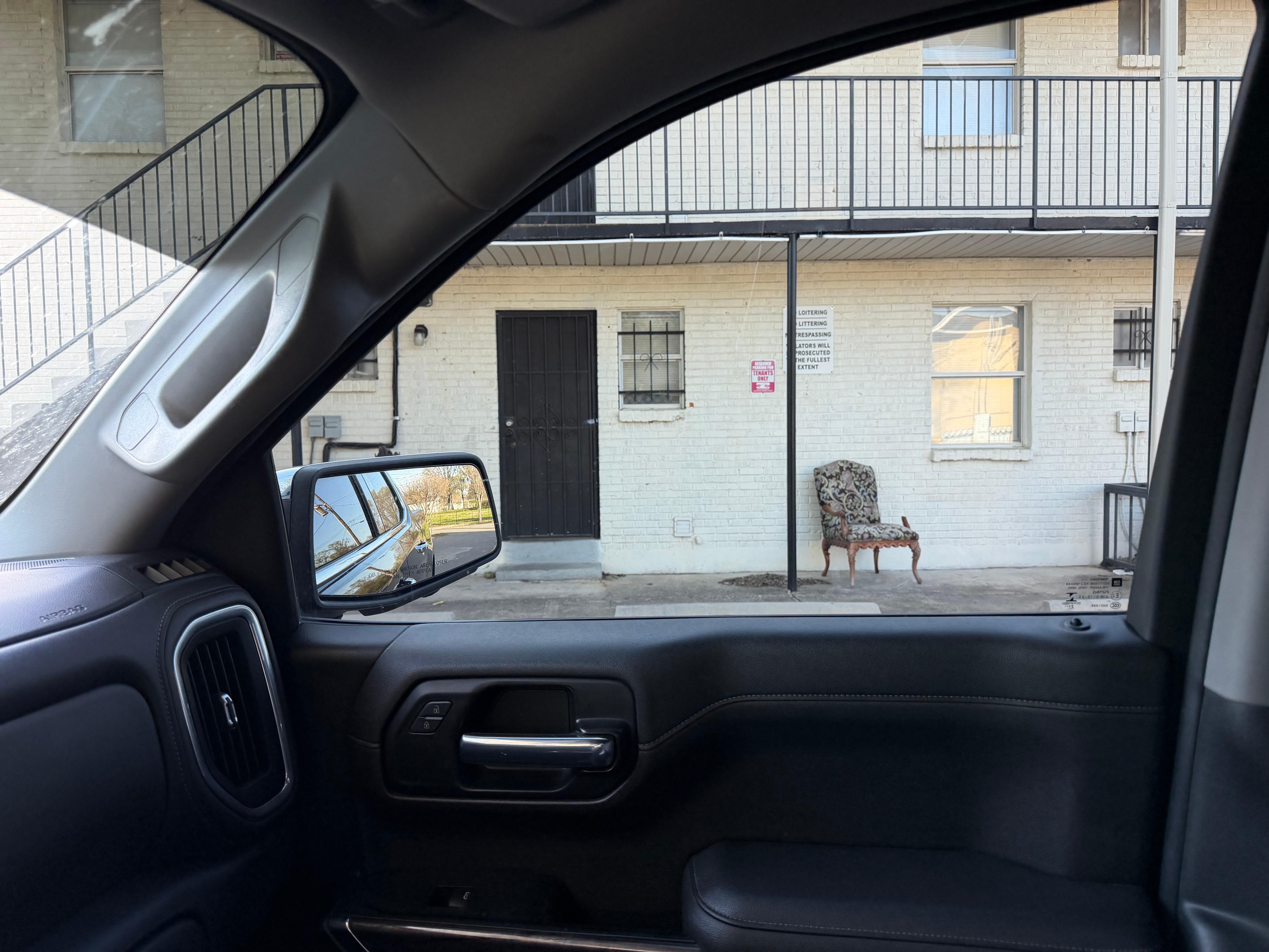 Bars on the windows and the doors.