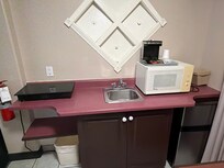 Cooktop with kitchen sink