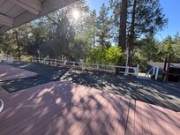 Outside deck from Wren cabin.