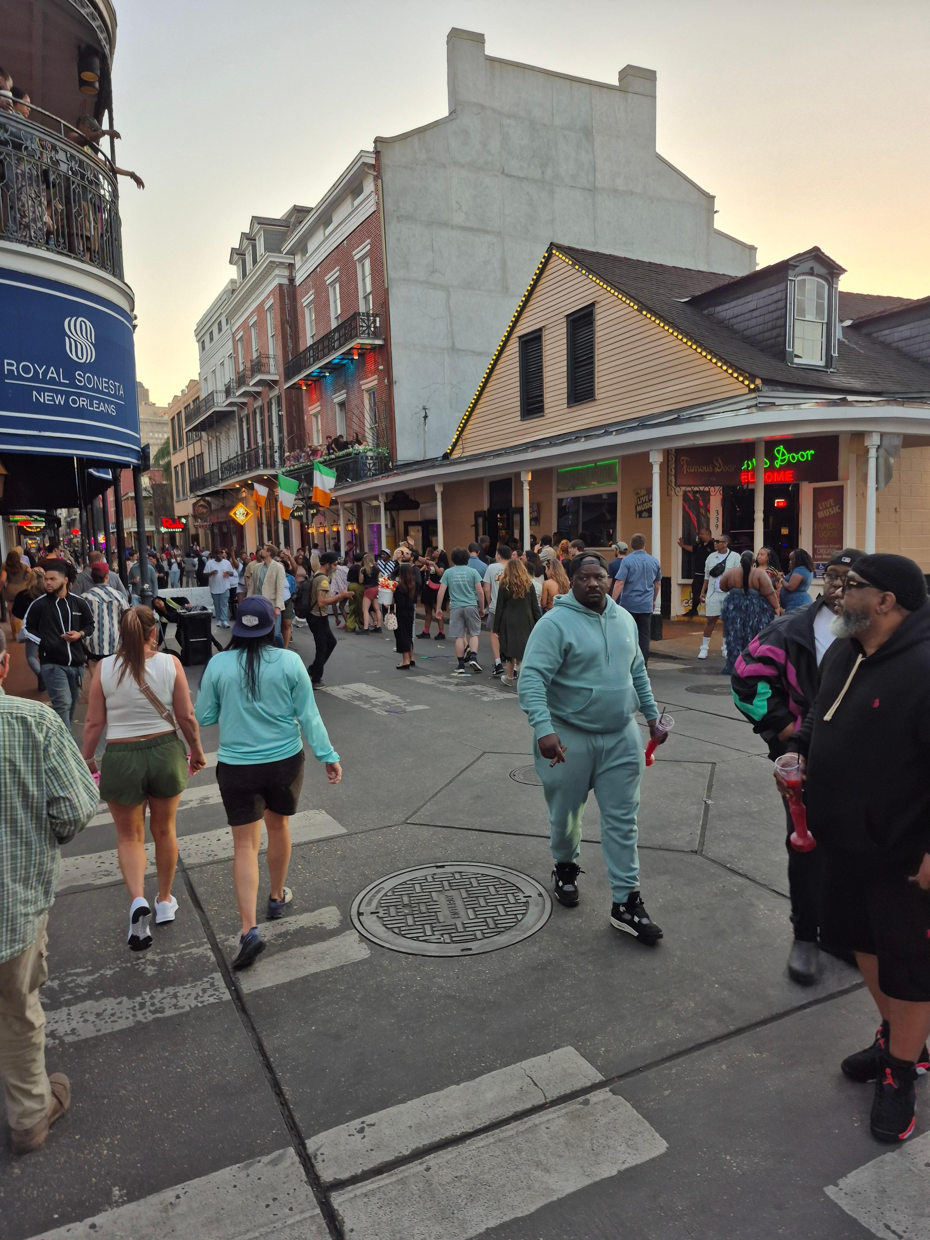 Live music and  a drink