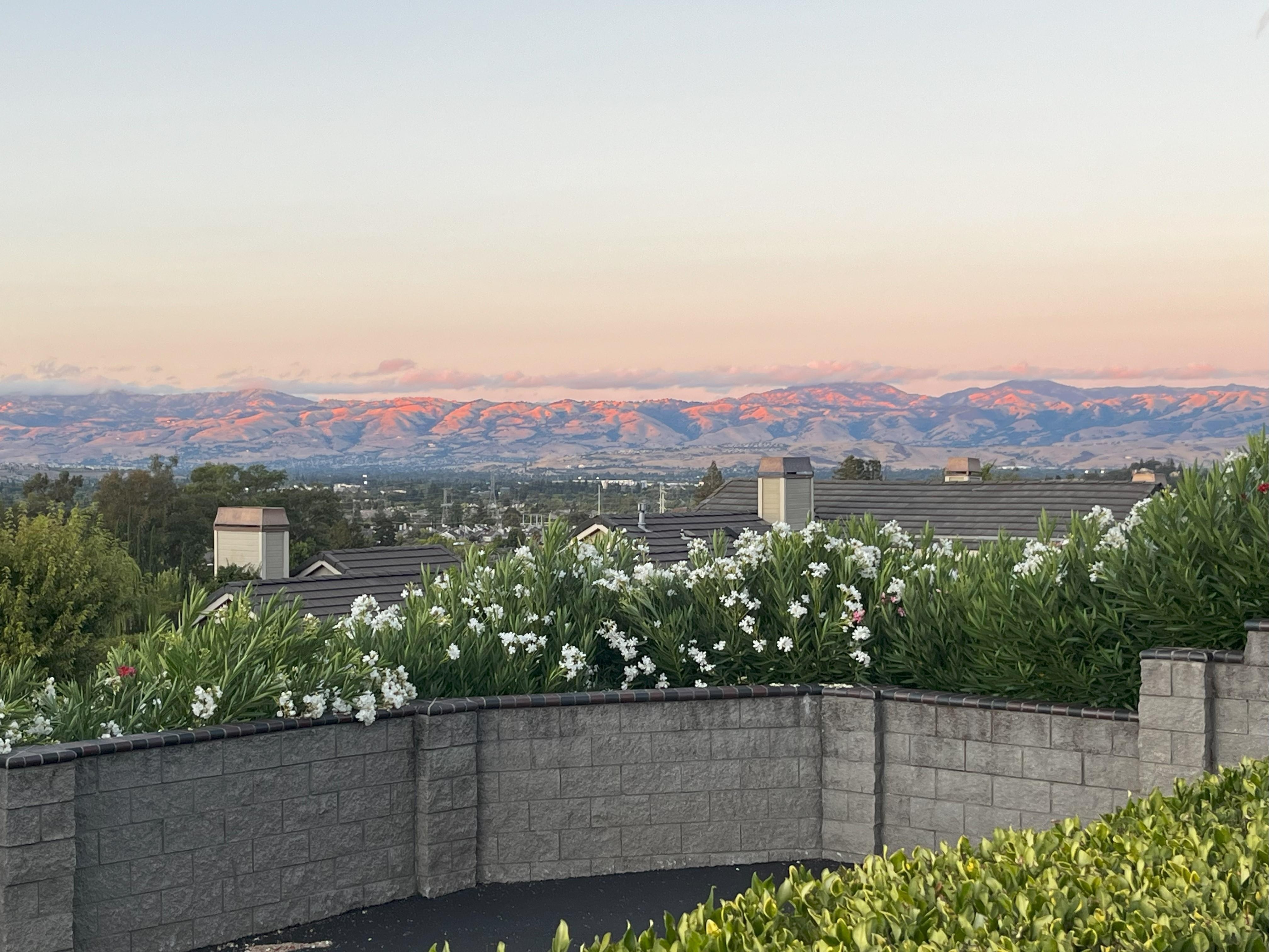 View of all of San Jose from the grounds.