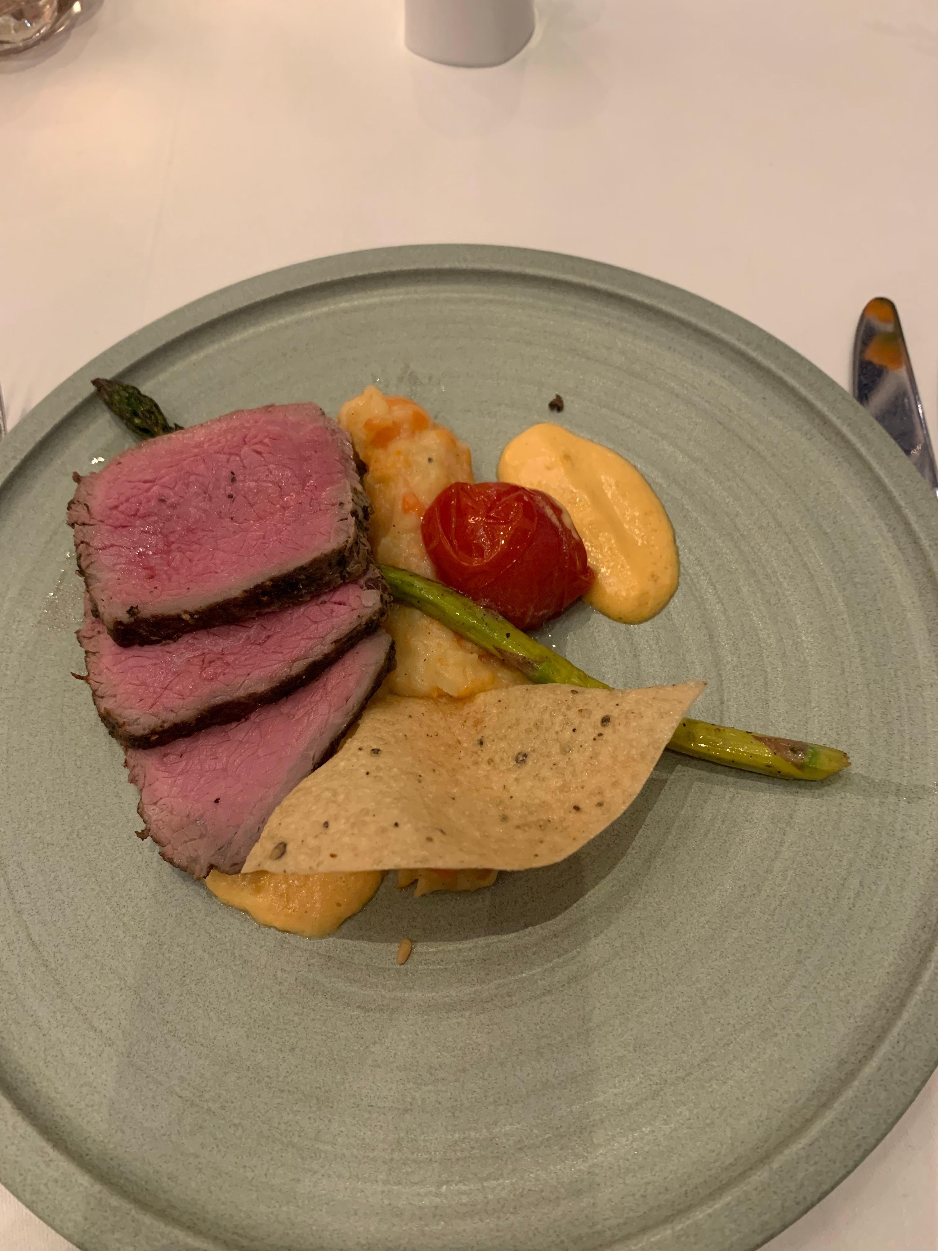 Abendessen Roastbeef 