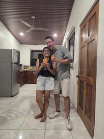 Fruit smoothies view of the kitchen