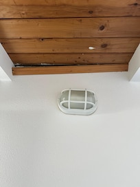 Ceiling trim coming down