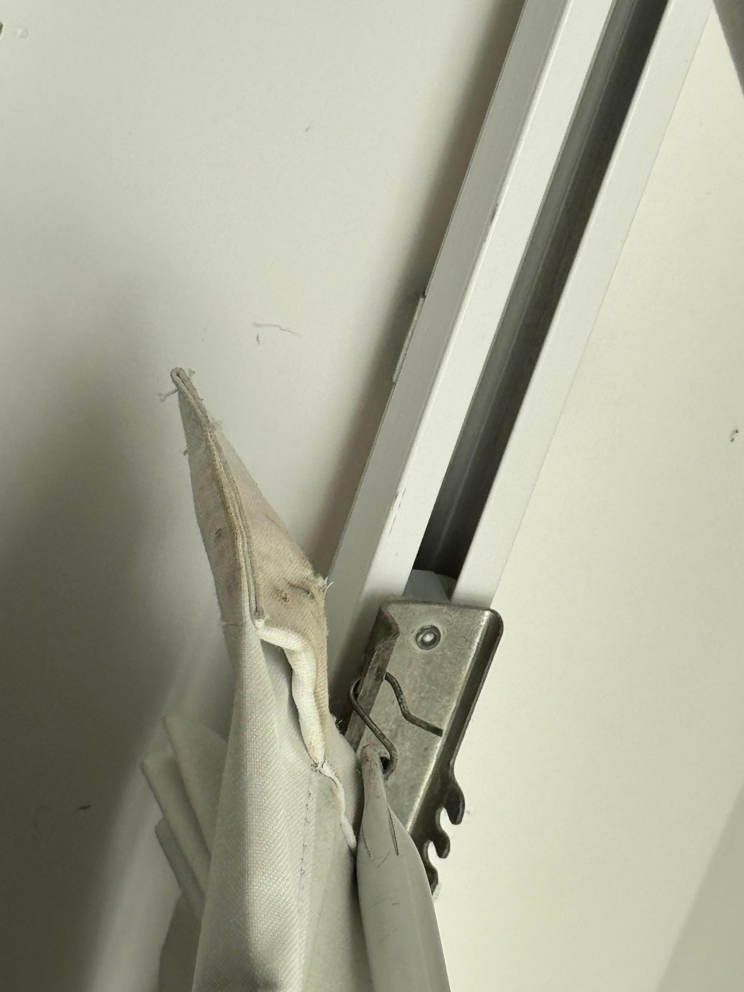 Broken curtains 