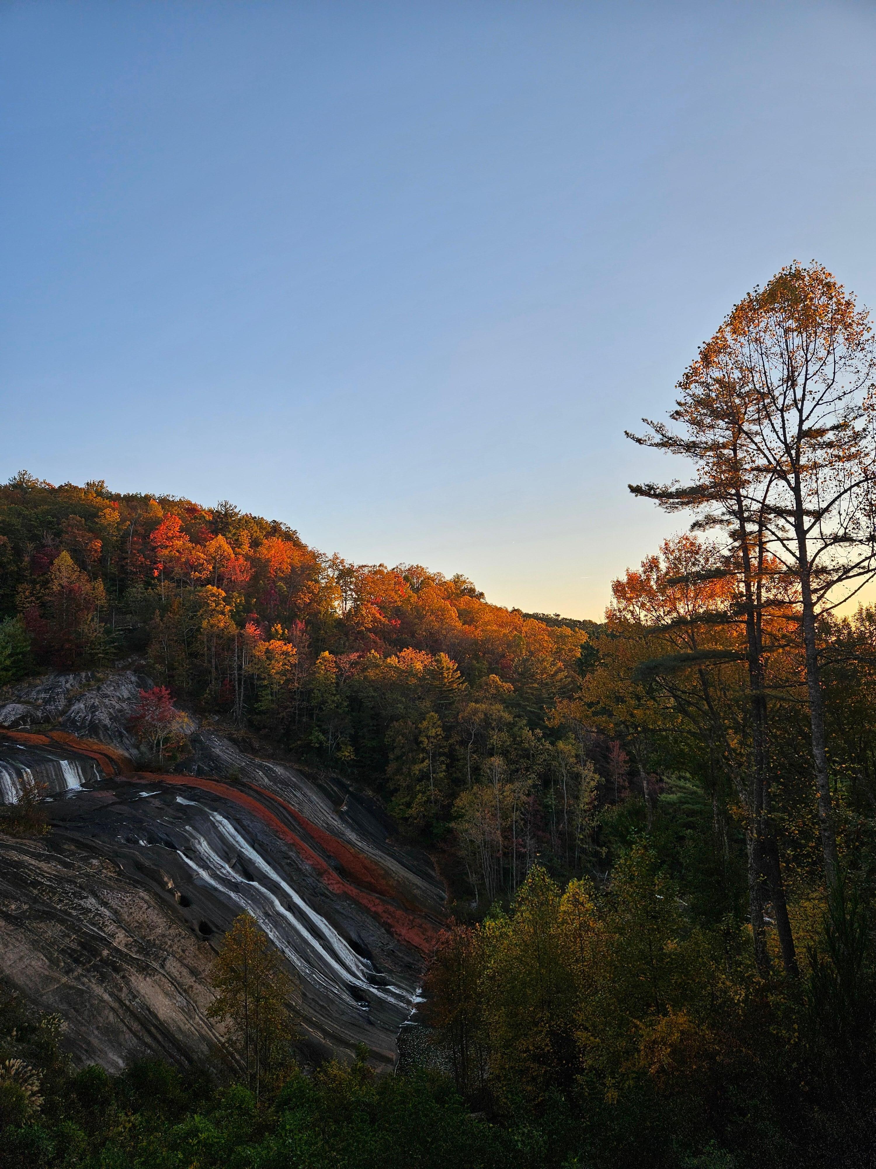 Sunrise from the balcony
