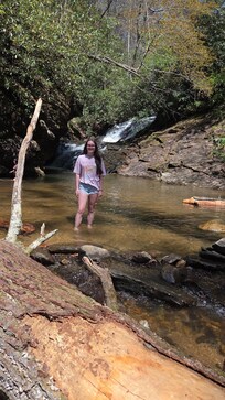 Cooper's Creek waterfall