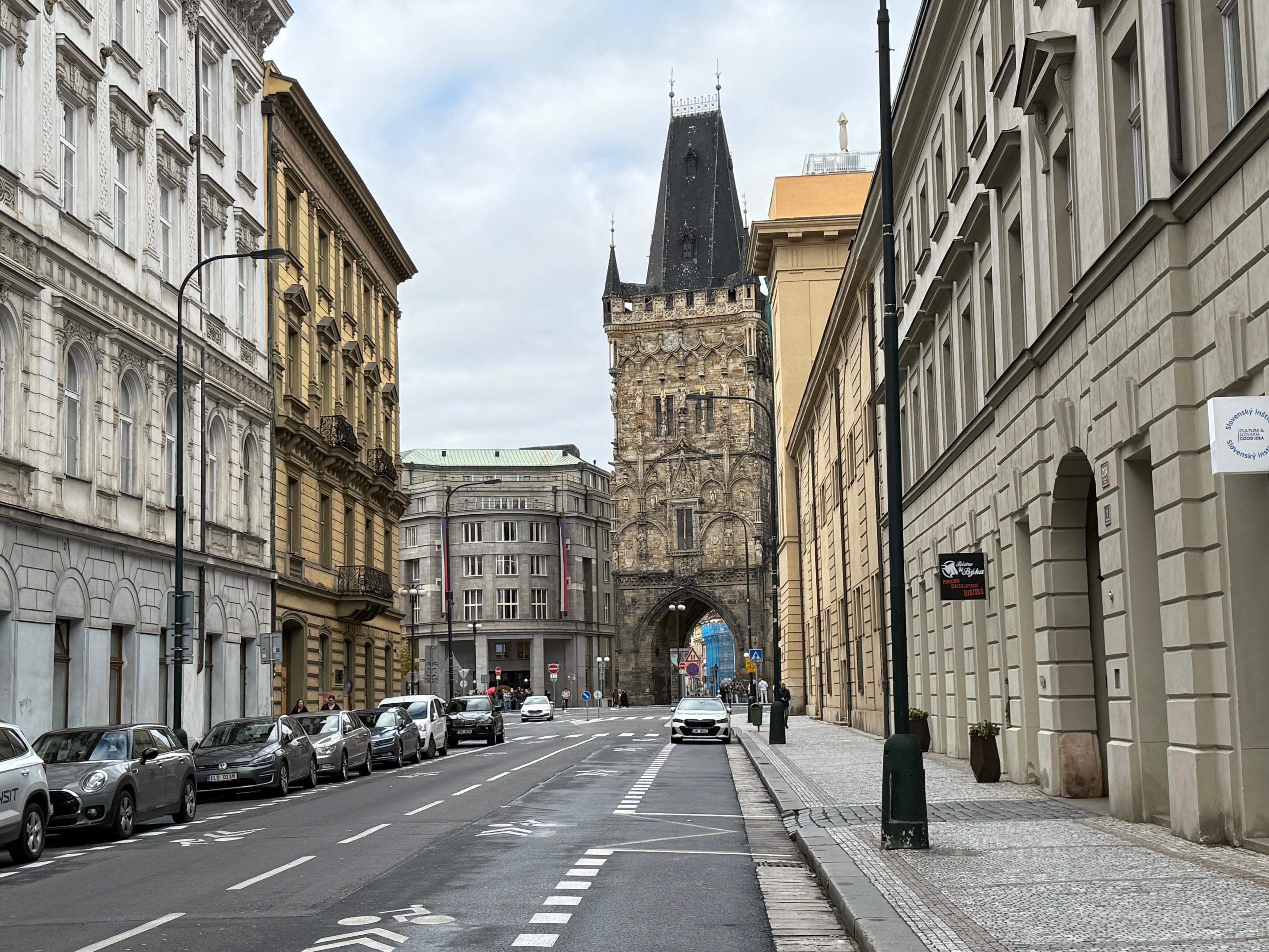 View just outside of hotel