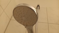 Duschkopf sah auch nicht gut aus. Habe nicht geduscht.