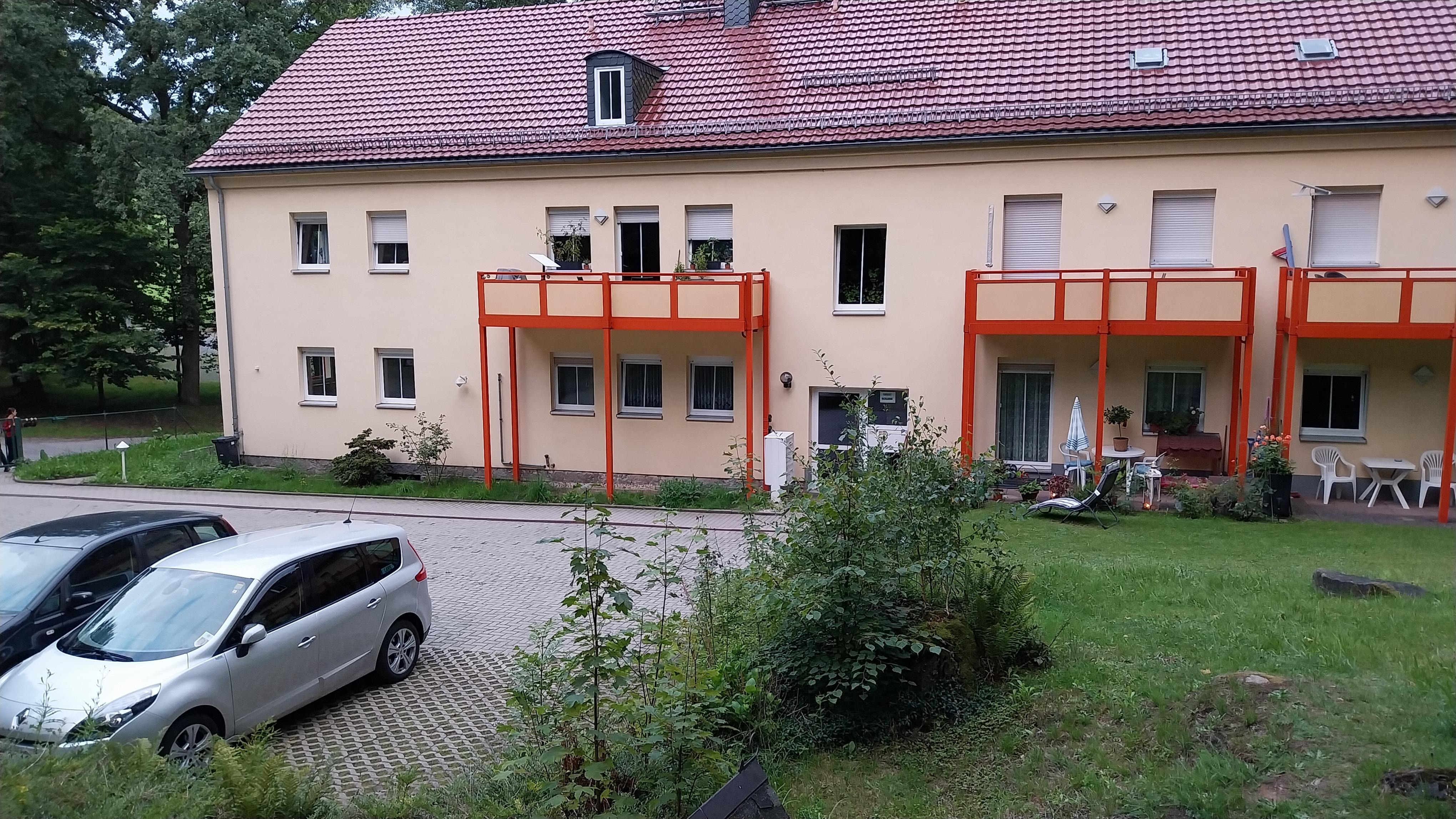 Unterkunft von vorne 