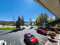 Lake Dillon & mountain views from room.