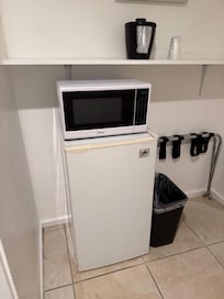 Refrigerator and microwave