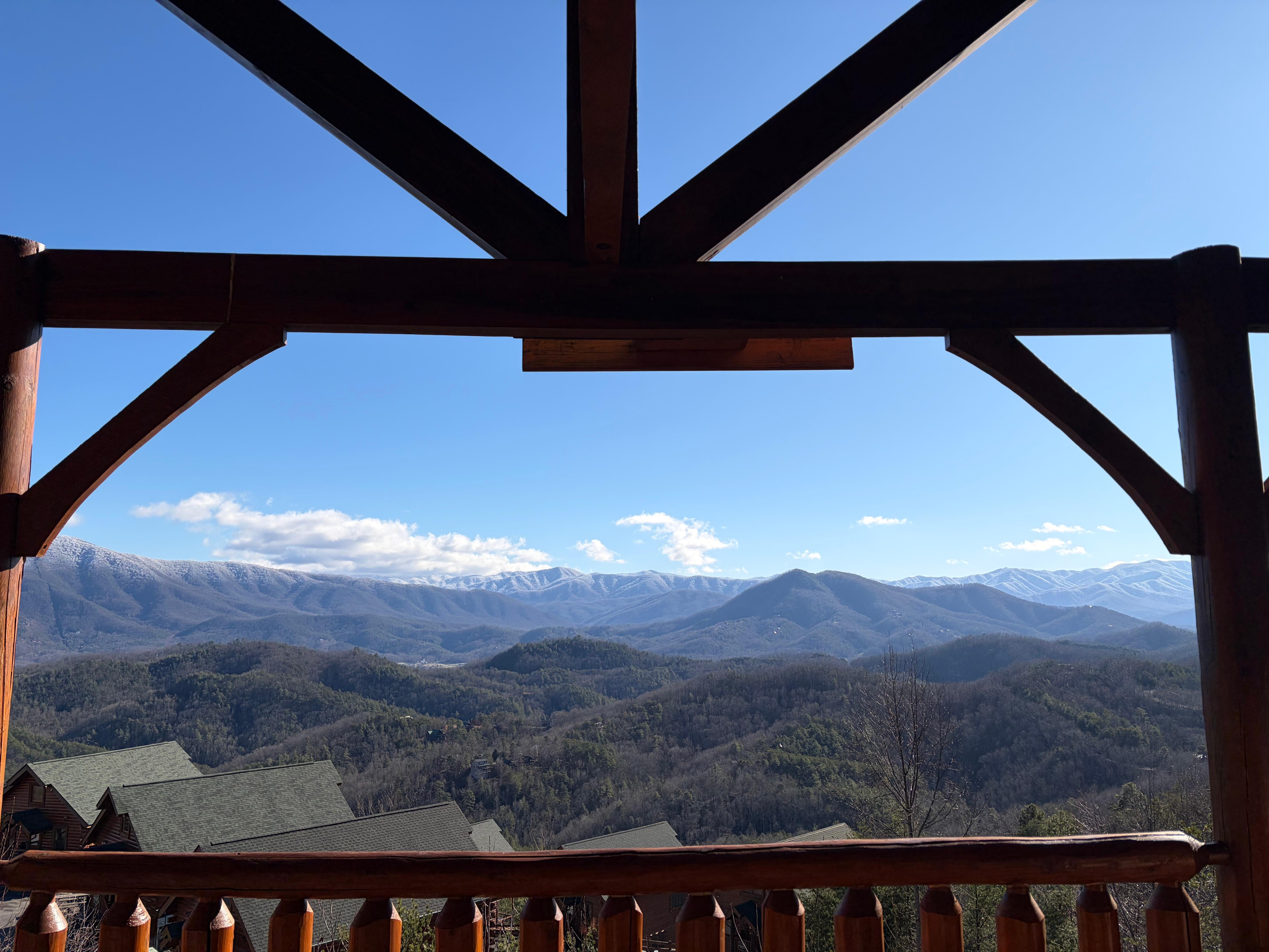 View from the upper balcony.