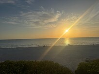 Sunset from the main floor lanai