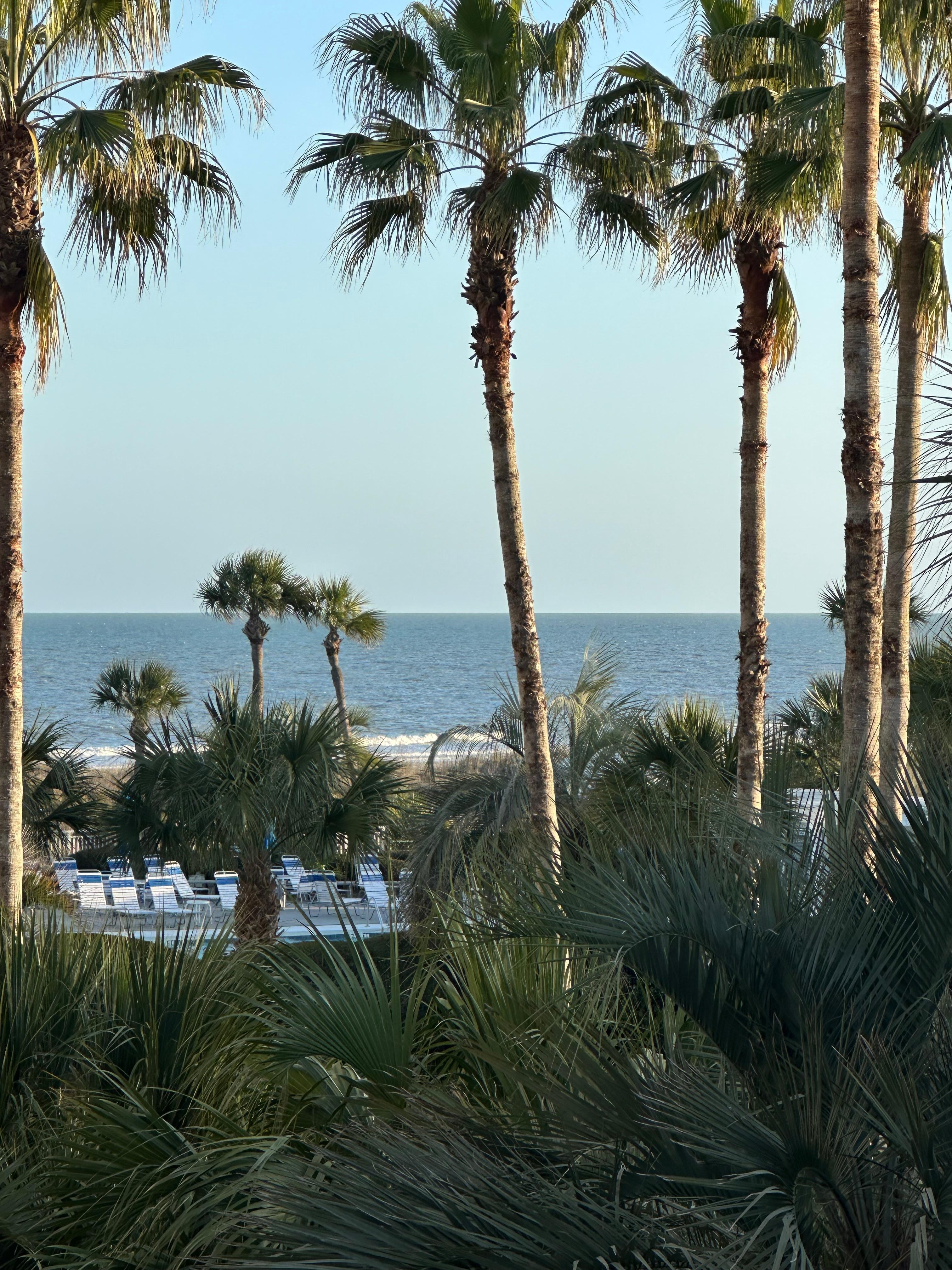 View from the balcony.