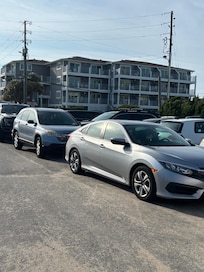 View of inn from the Oceanic parking lot.