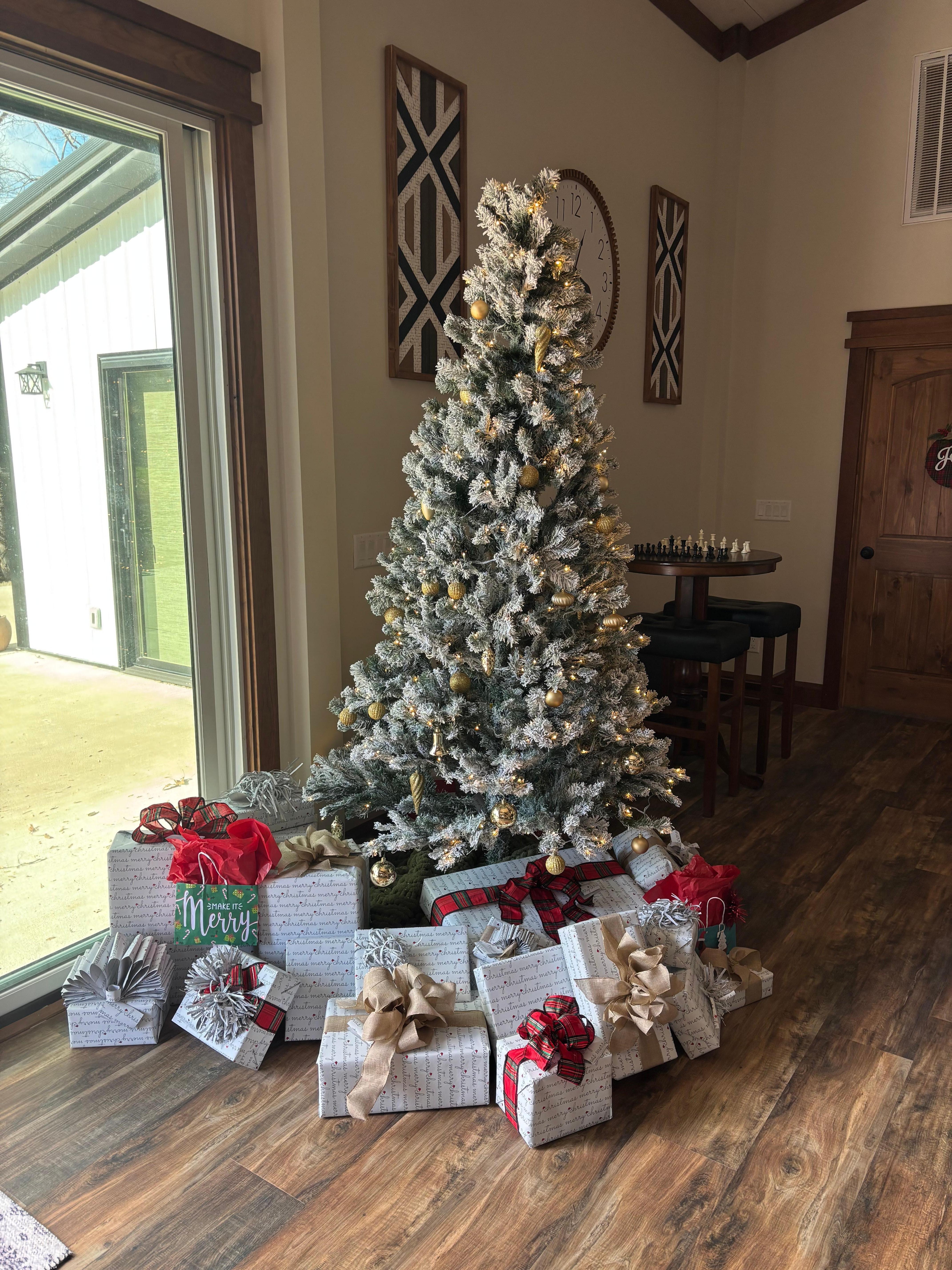 Thanks for the Christmas tree.  Made it extra special 