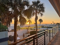 Sunset from the balcony