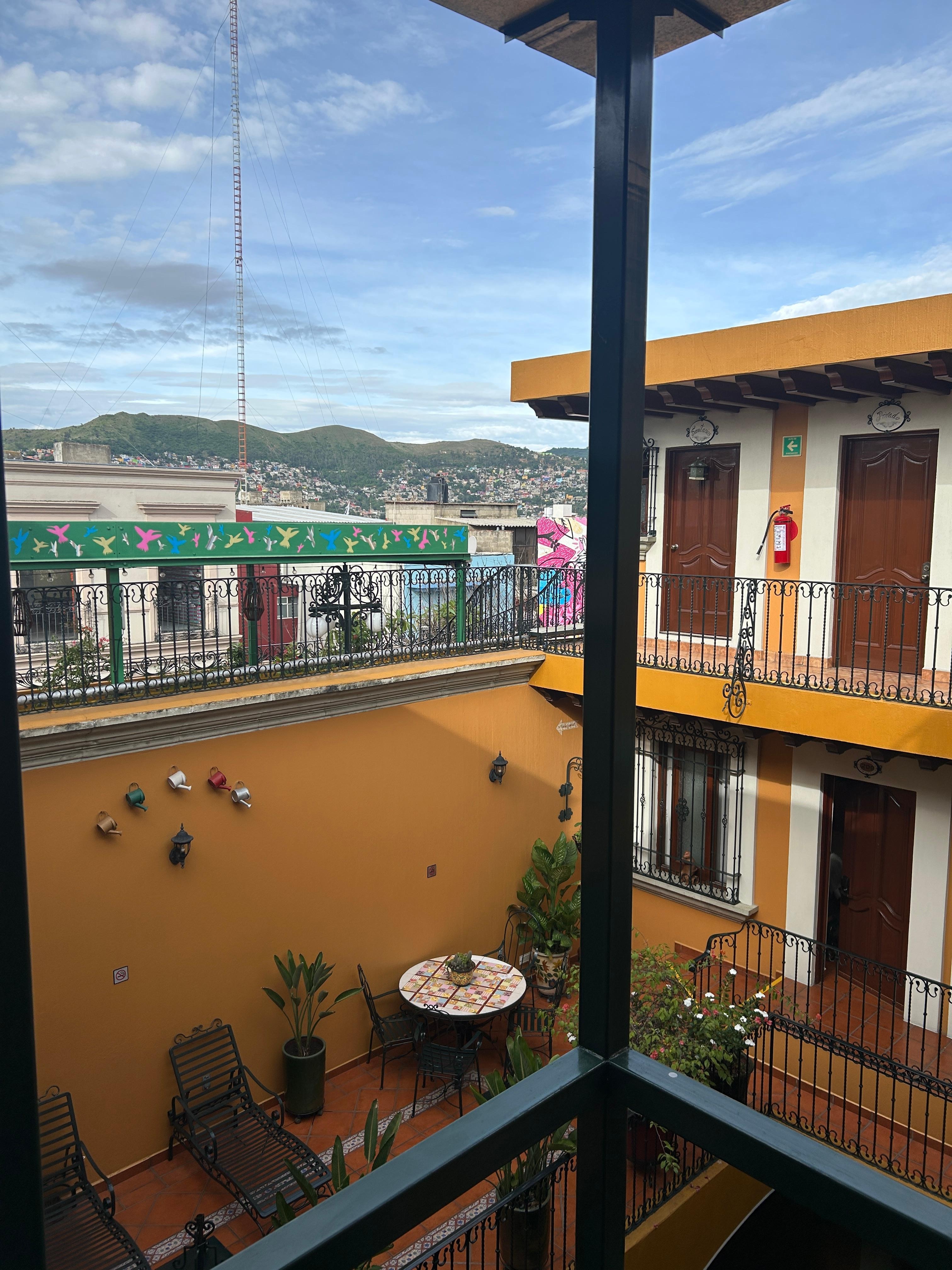 Second floor terrace