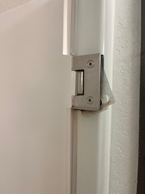 Shower door hinge