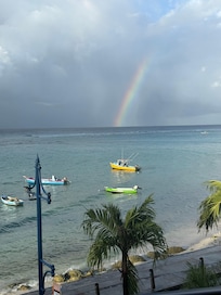 View of a Rainbow from our room.