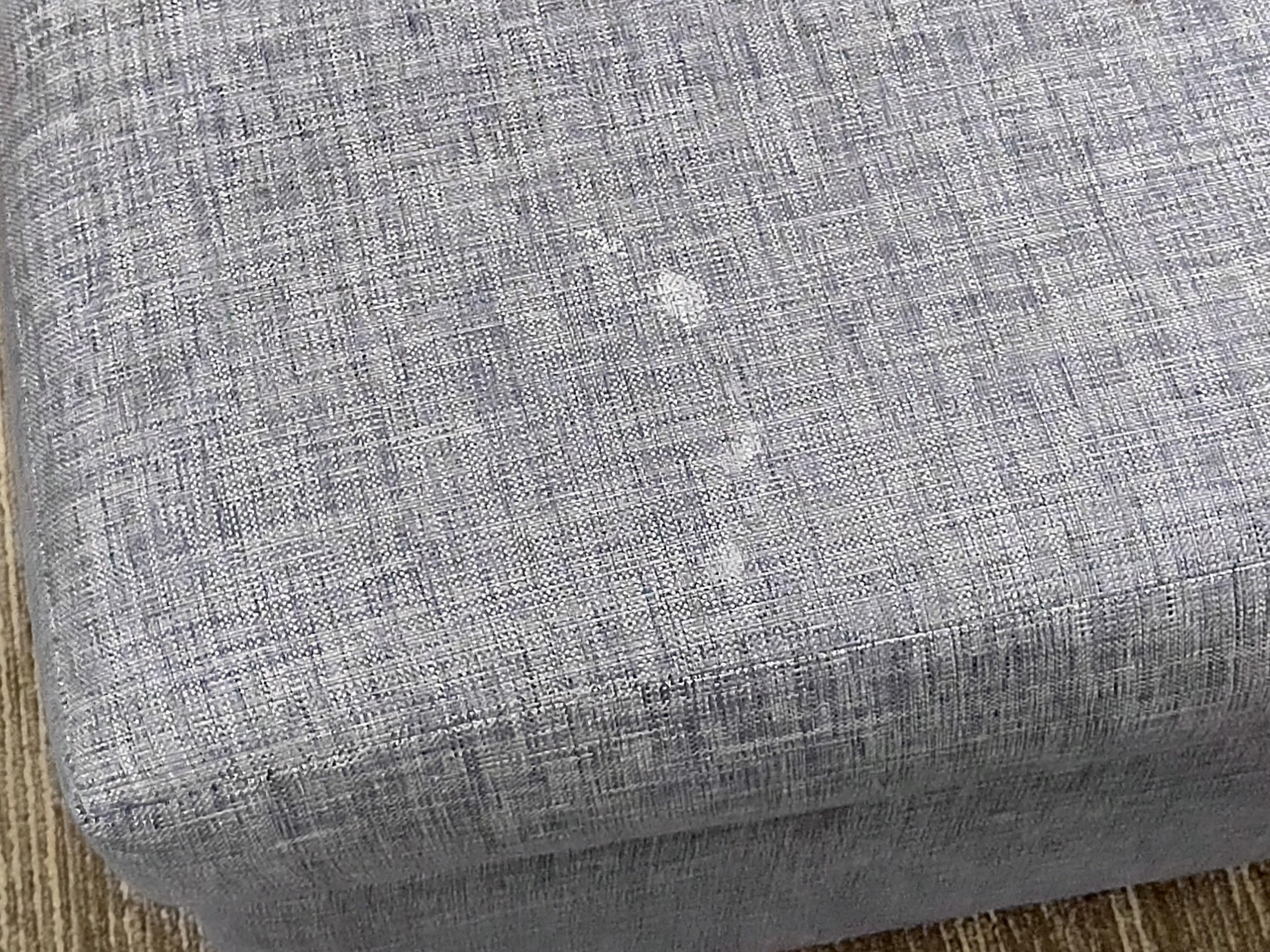Stained sofa seat