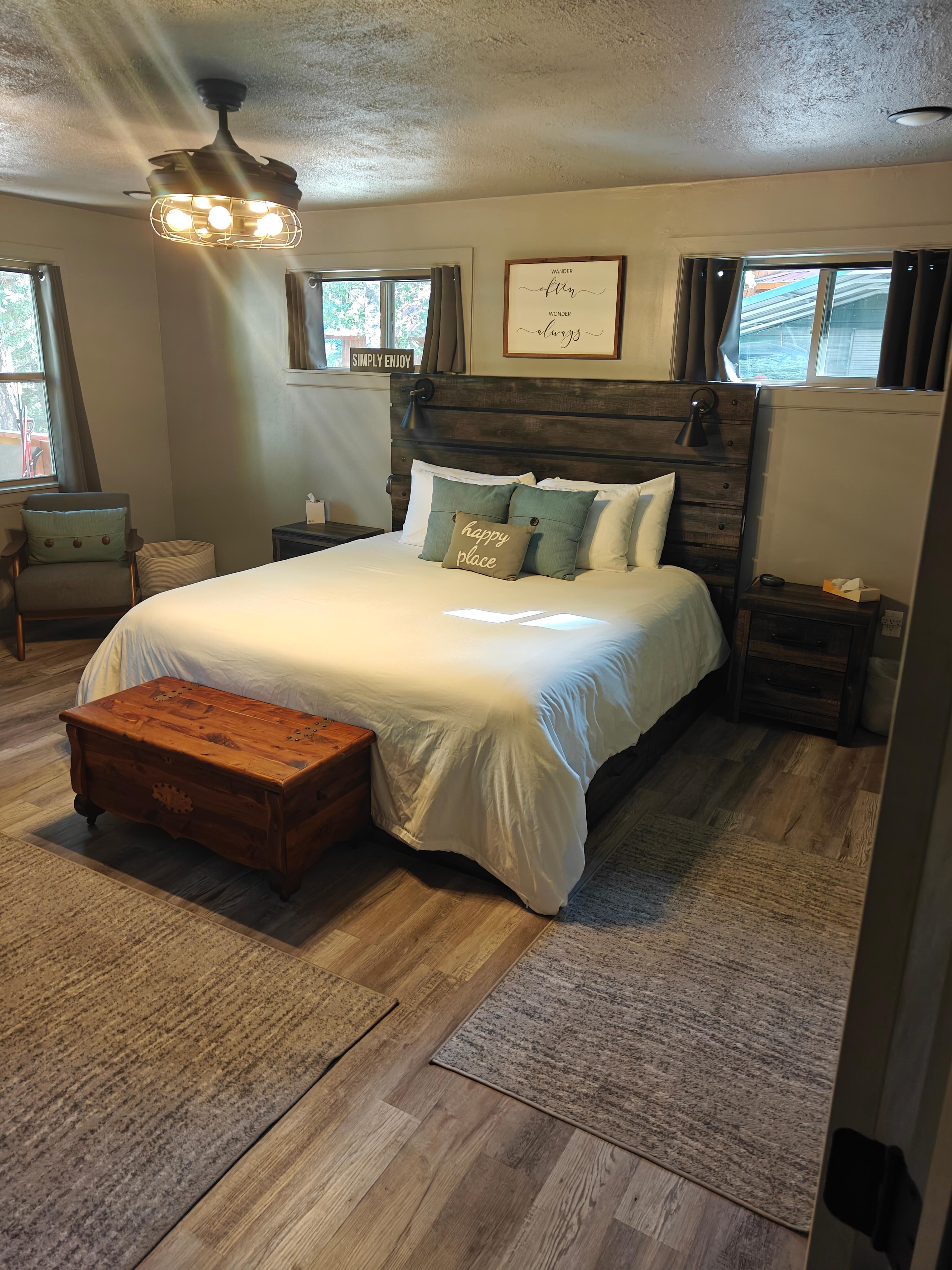 Bed has heater built in and is very comfortable 