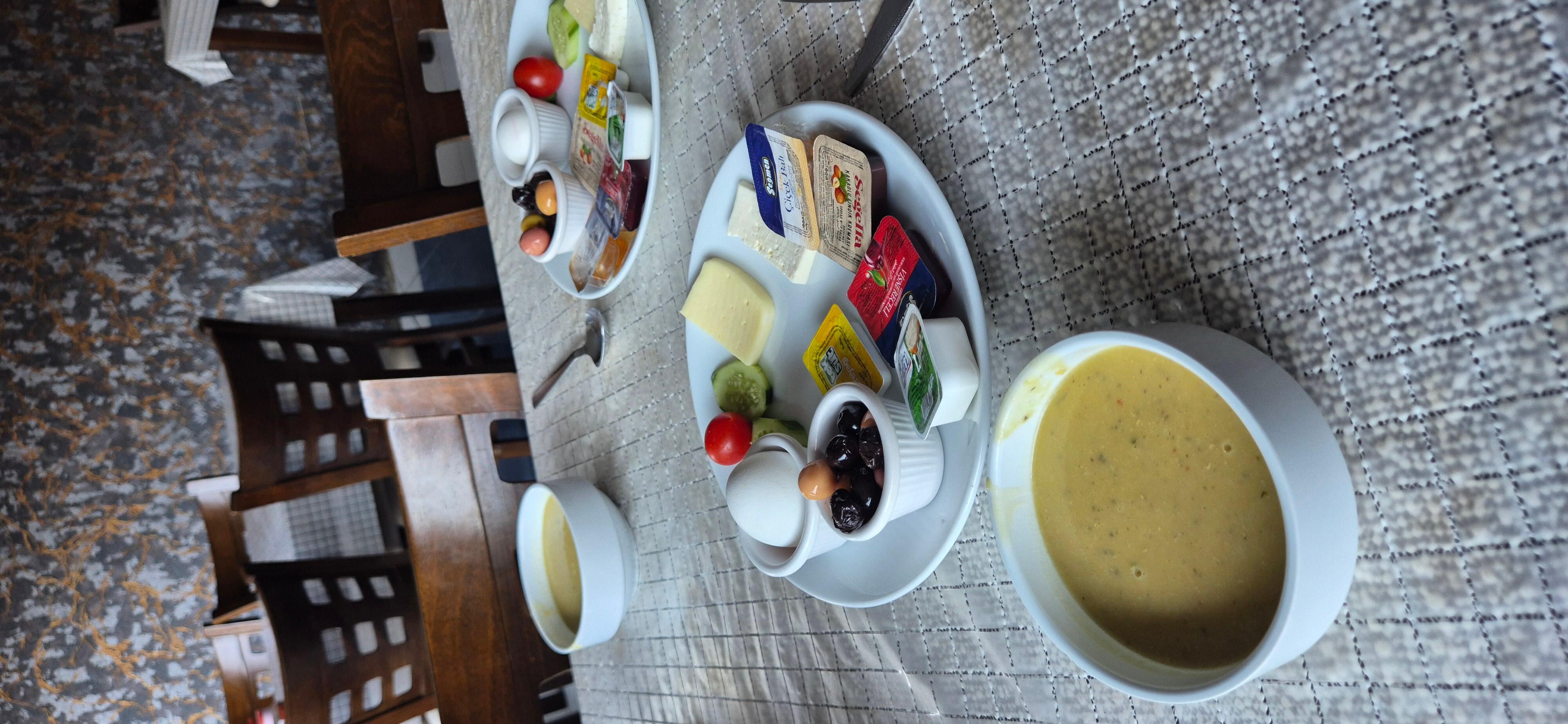 Soup and Turkish breakfast 😋 
