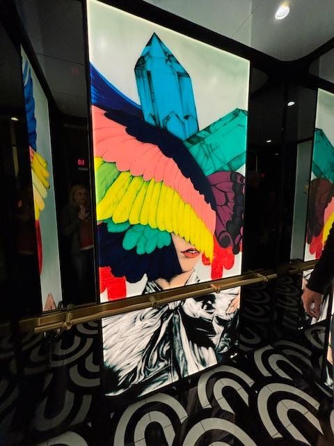 Elevator art - each one is different!