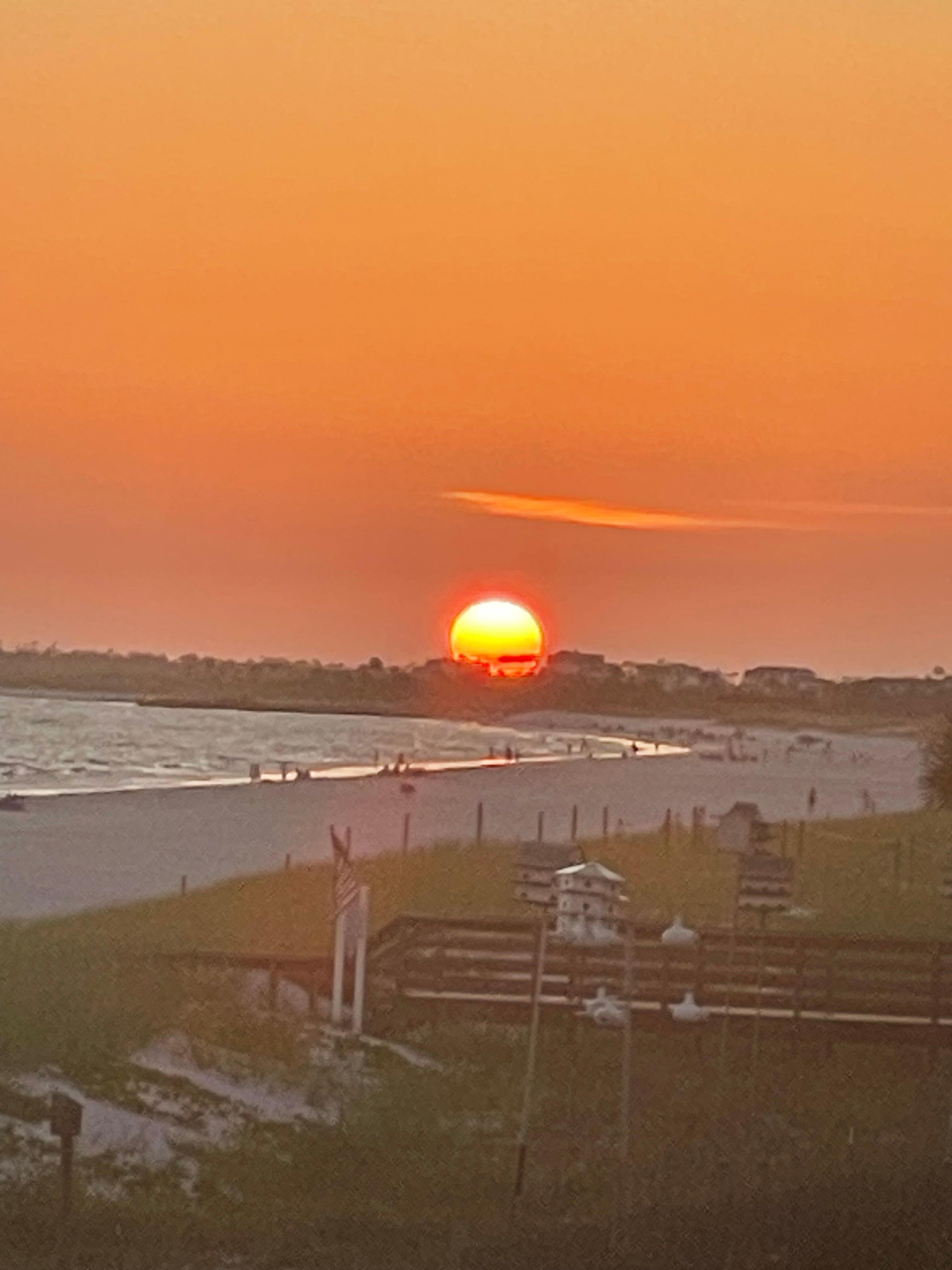 View from the balcony