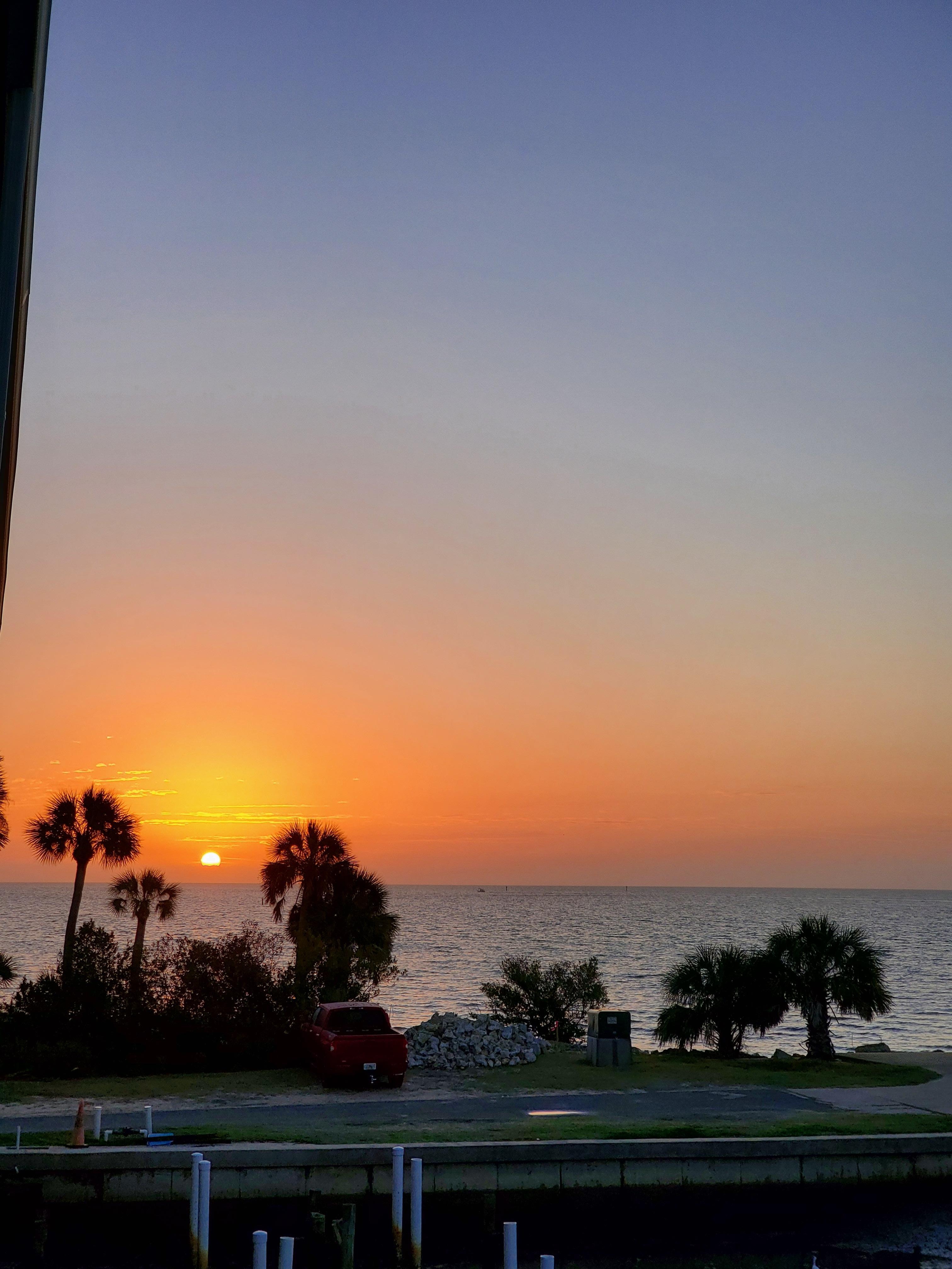 Sunrise from the Porch view