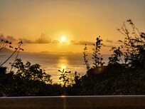 Que dire ! Vue du balcon