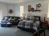 Super cozy and comfortable living space.