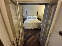 Bedroom of the suite