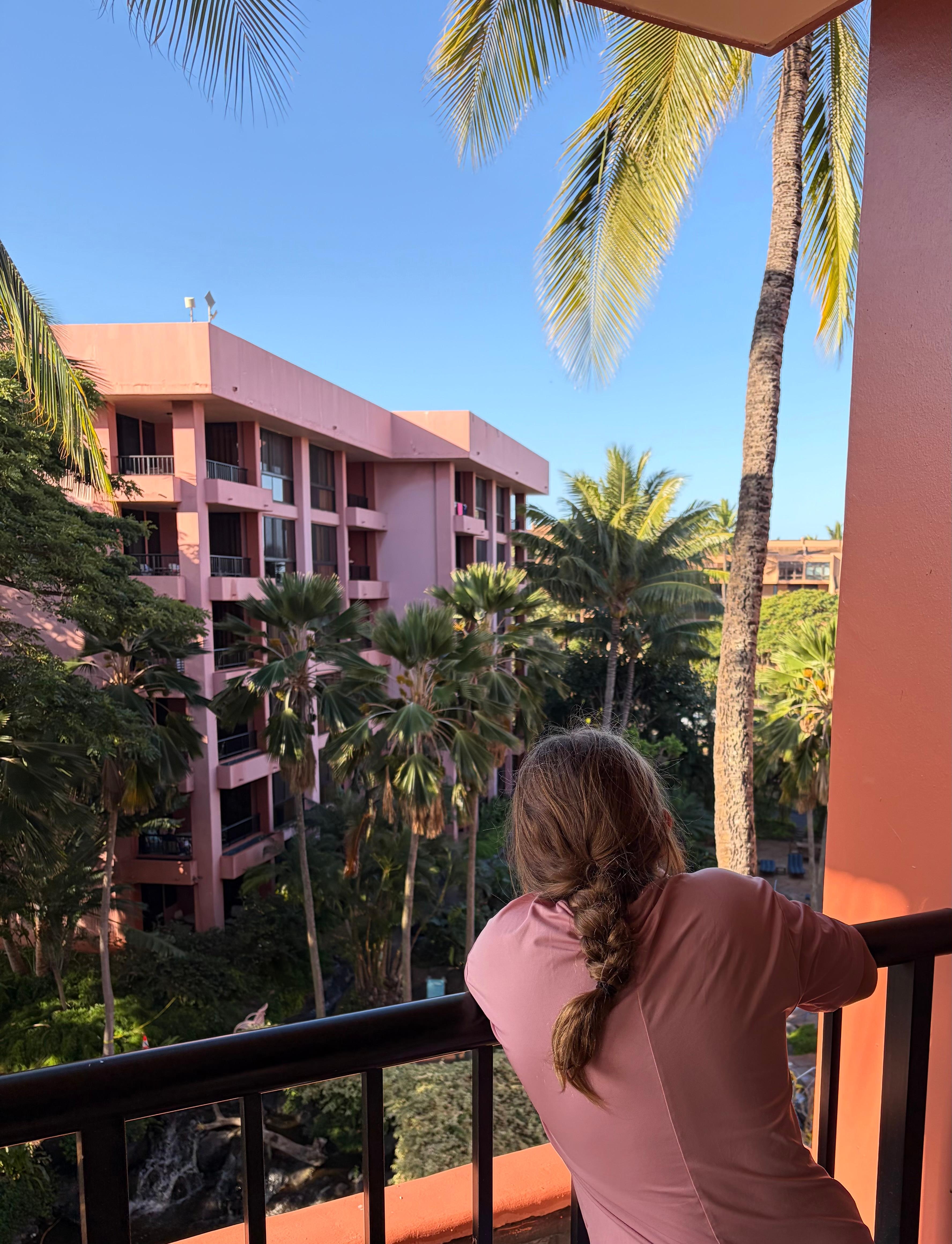 Beautiful lanai. We hung out on it every day