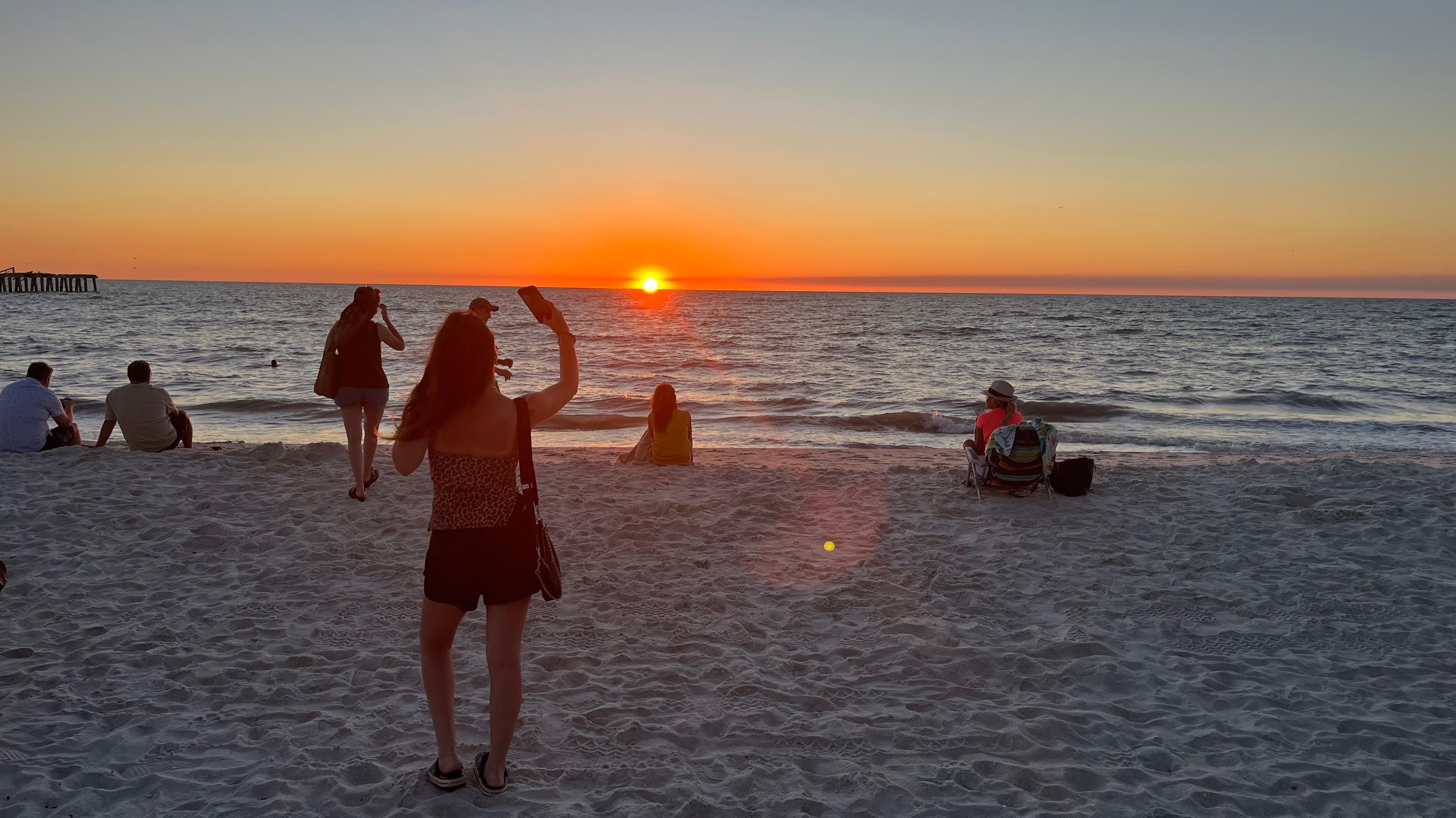 One of the many sunsets