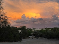 Beautiful sunset.