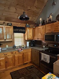 Fully equipped kitchen