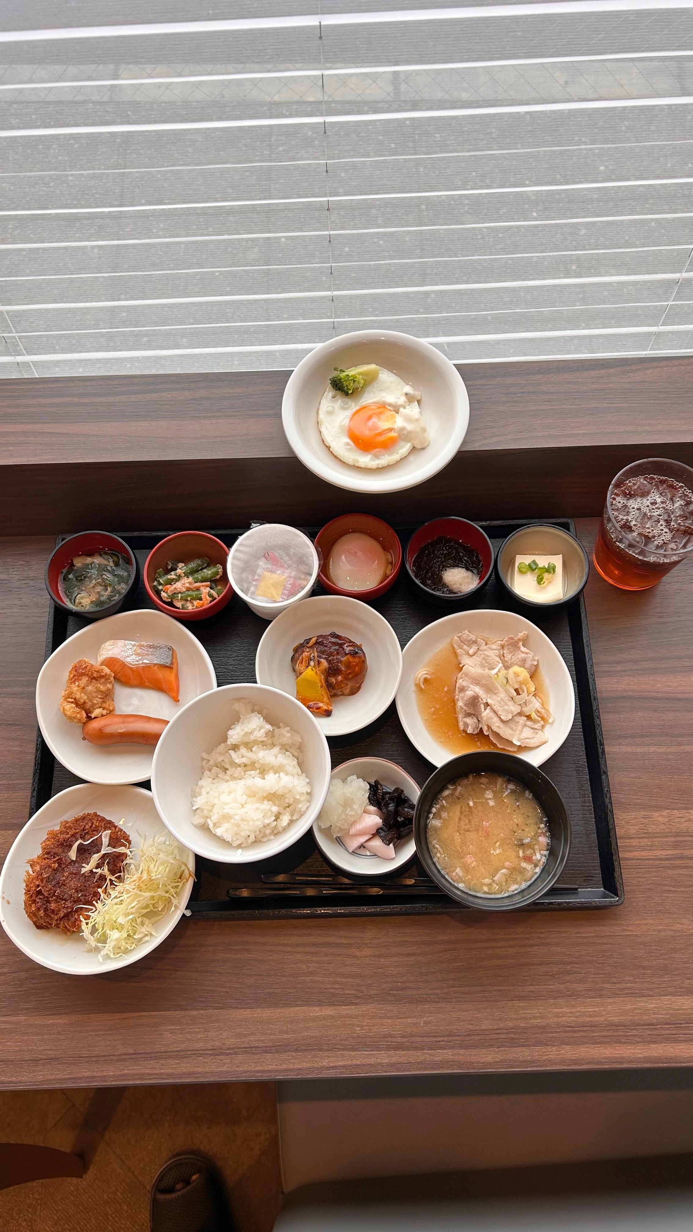 朝食どれもとても美味しいです