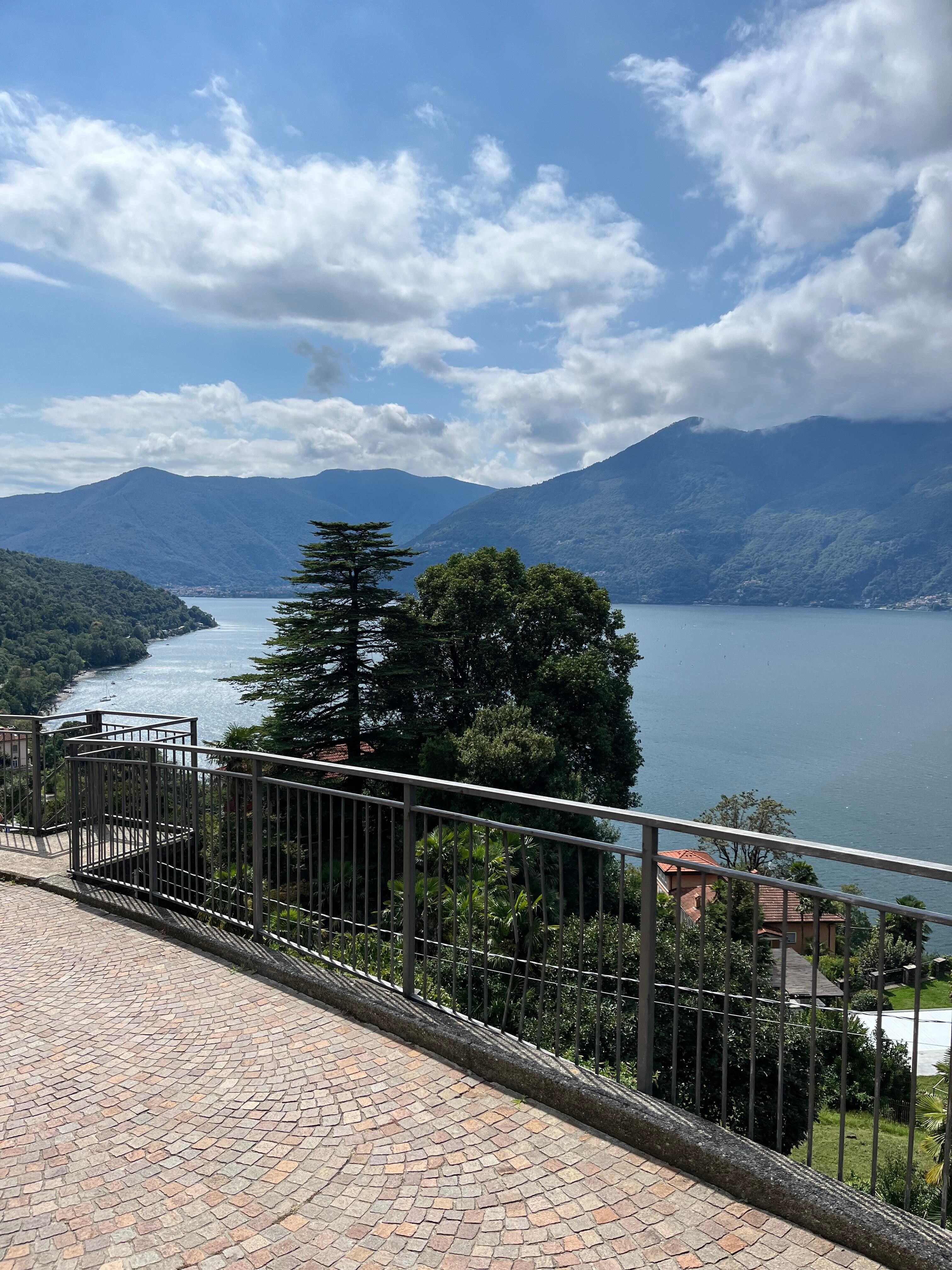 Panoramablick von Unterwegs