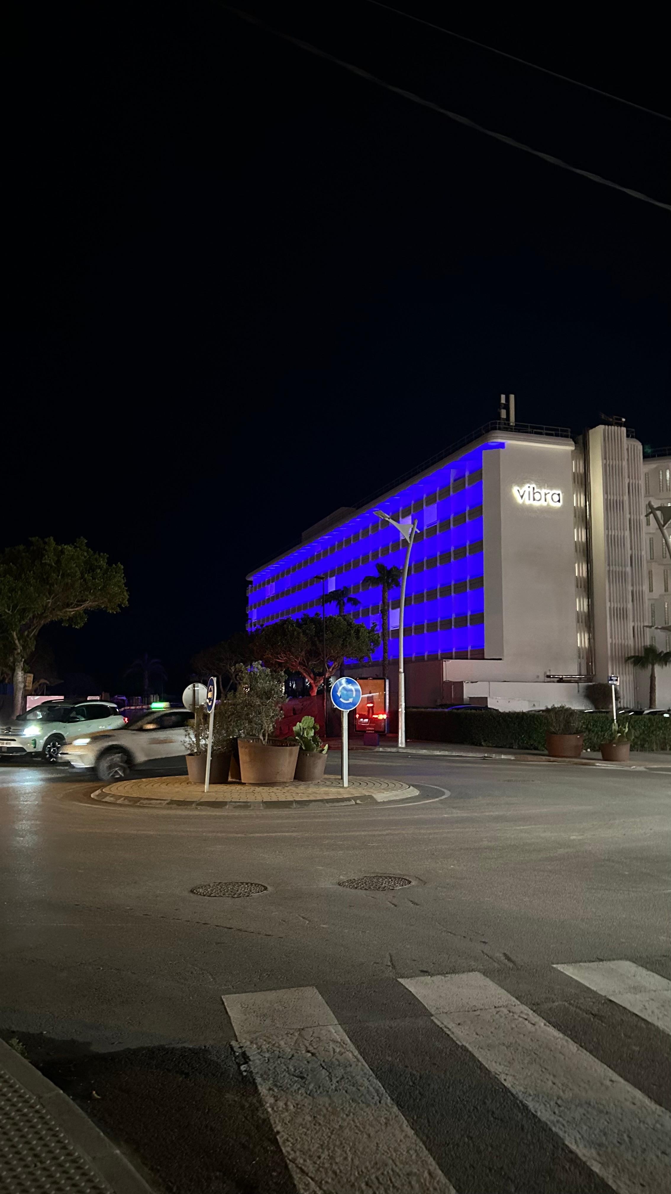 Hotel views from street