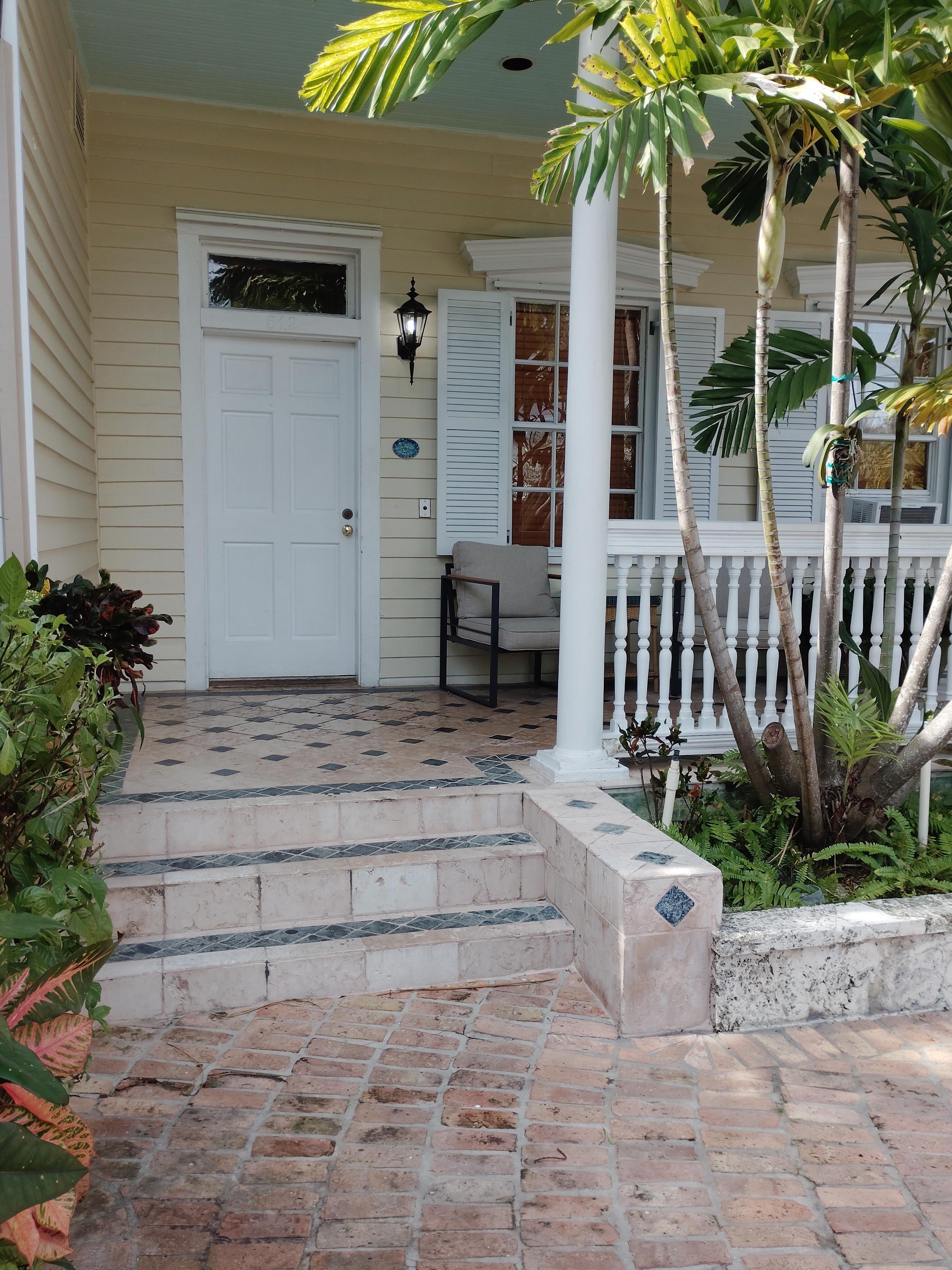 Porch outside our room