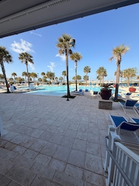 Second pool on property.