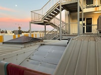 Cnr unit view over gym next door