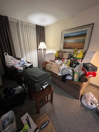 Habitación muy amplia y cómoda!