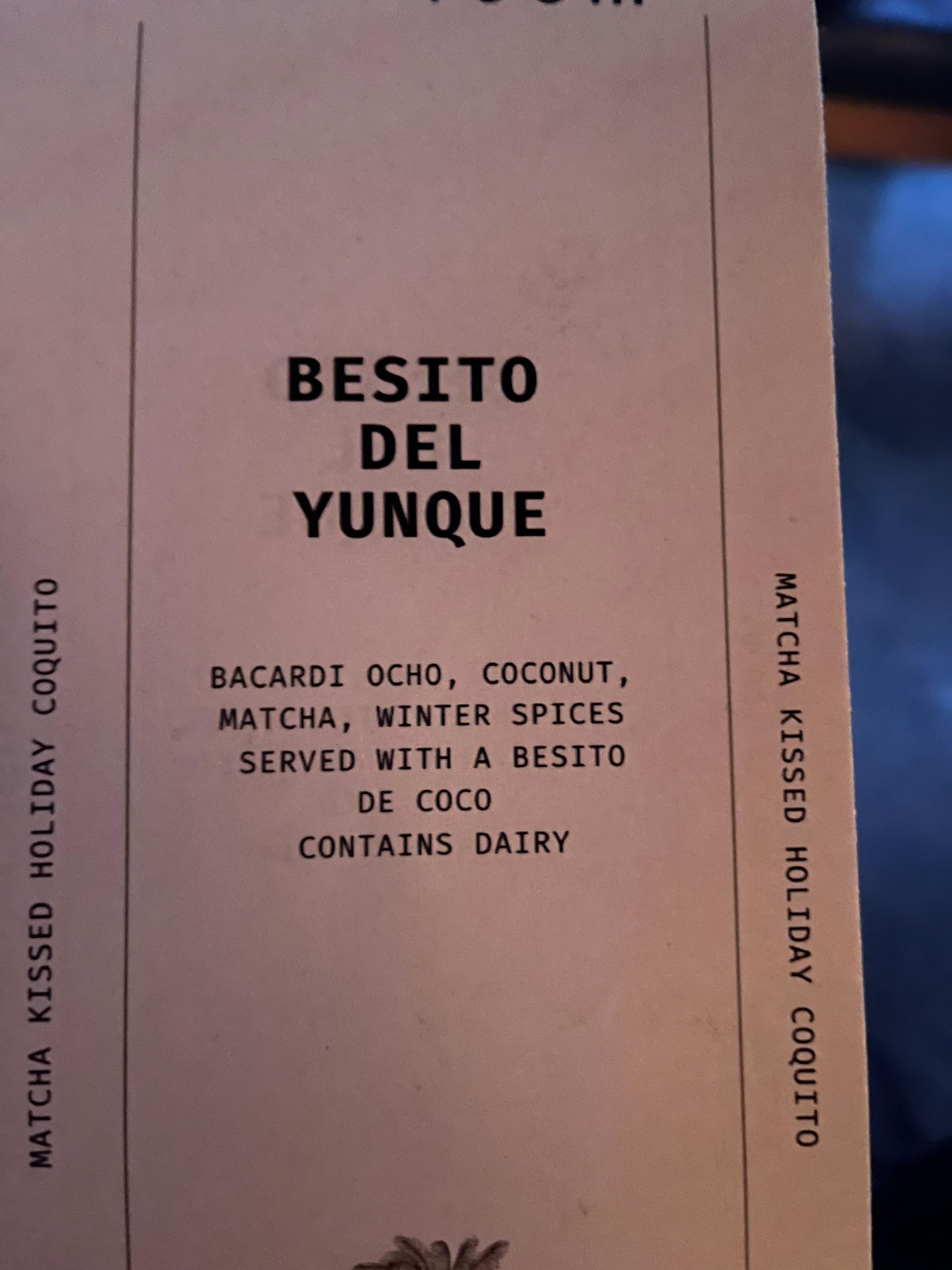 Yummy speciality drink at the roof top bar